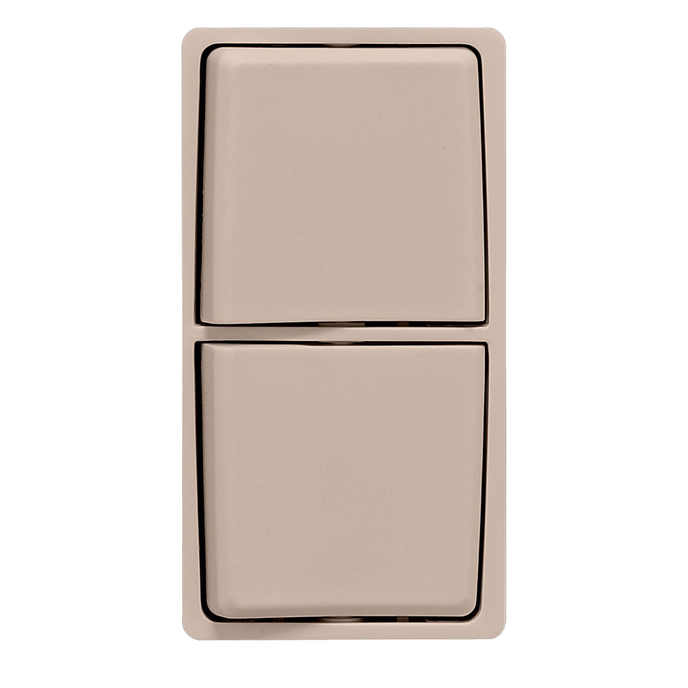 Product image for RENU® Combination Switch Color Change Faceplate, Caf&eacute; Latte