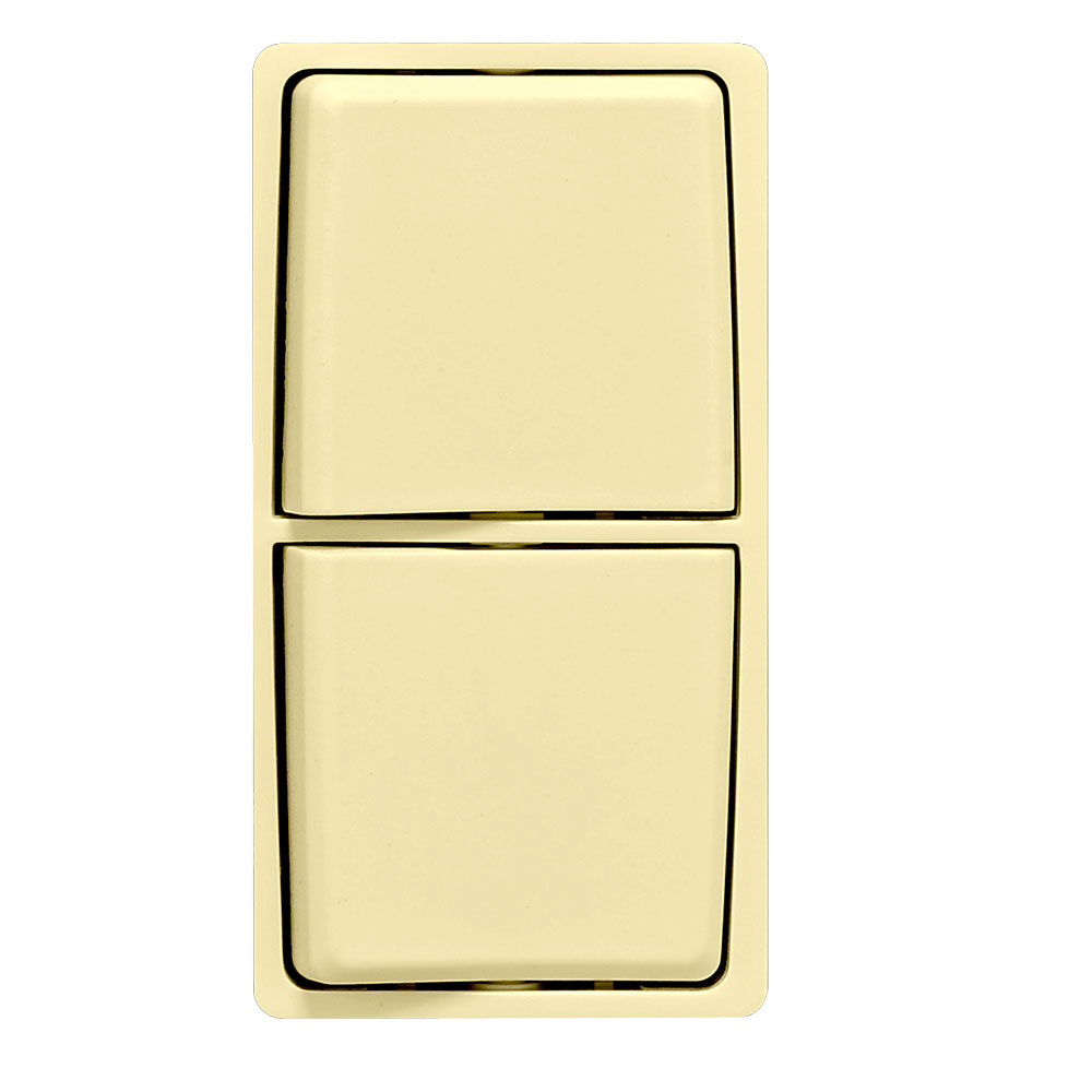 Product image for RENU® Combination Switch Color Change Faceplate, Corn Silk