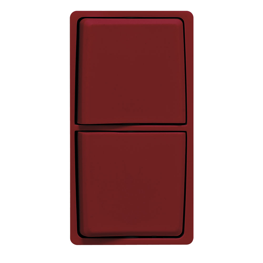 Product image for RENU® Combination Switch Color Change Faceplate, Deep Garnet