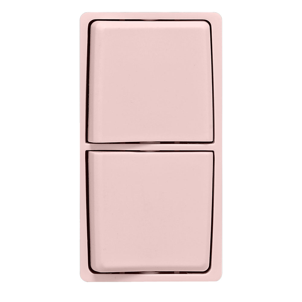 Product image for RENU® Combination Switch Color Change Faceplate, Fresh Pink Lemonade