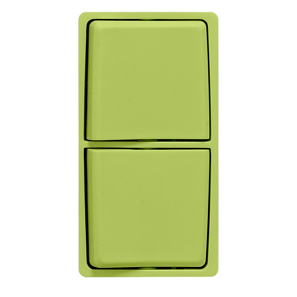 Product image for RENU® Combination Switch Color Change Faceplate, Granny Smith Apple