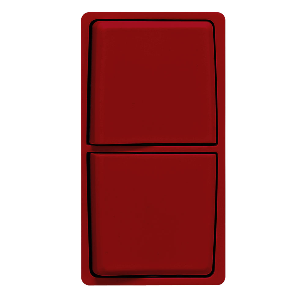 Product image for RENU® Combination Switch Color Change Faceplate, Red Delicious