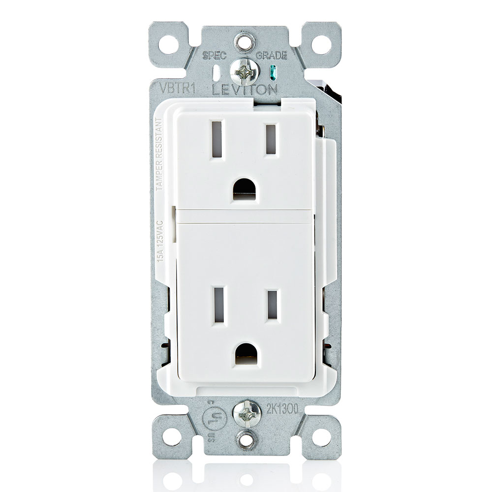 Product image for Decora Evolve 15 Amp Receptacle Base