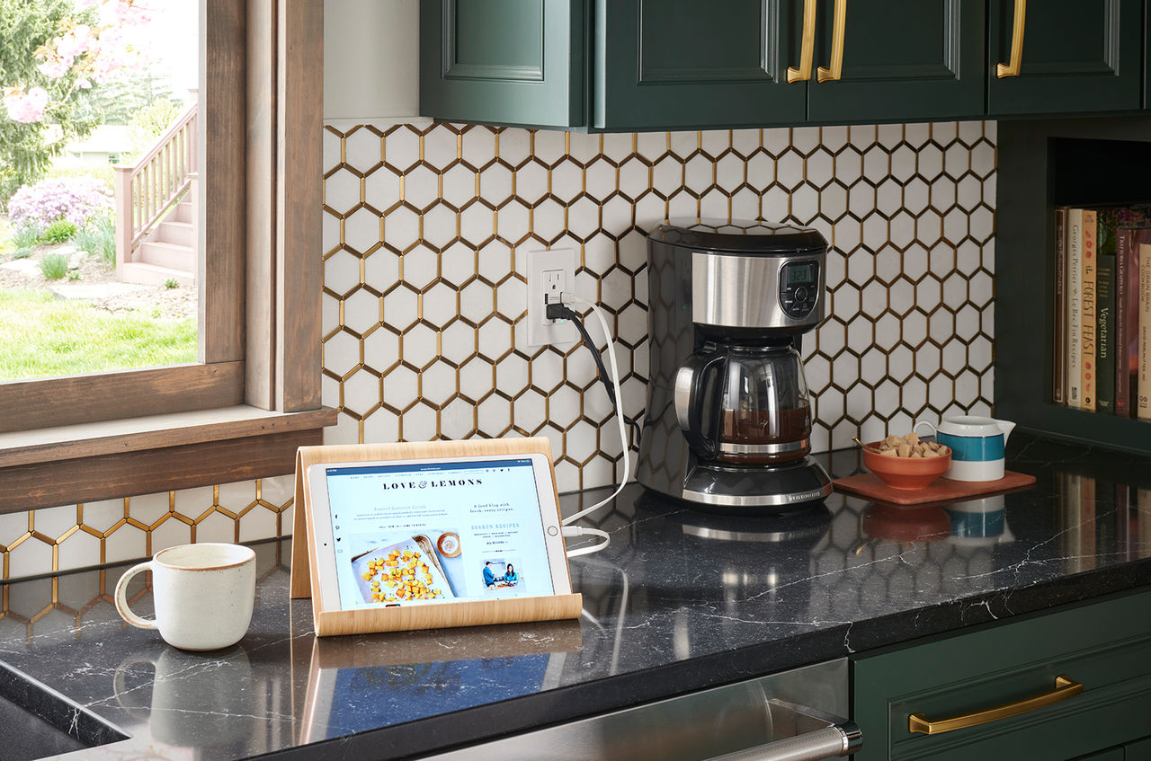 Leviton GFCI in Kitchen Wall