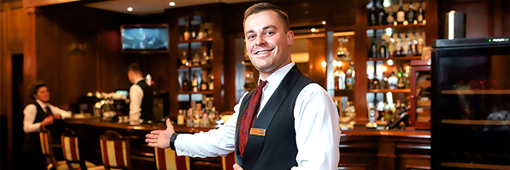 Making the Case for Lighting Control and LED Lighting Solutions in Hospitality Applications - Restaurant host