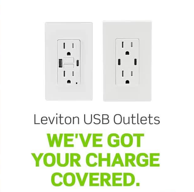 Leviton USB Power Delivery Outlet