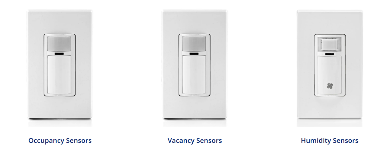 Leviton Motion Sensor Light Switches 