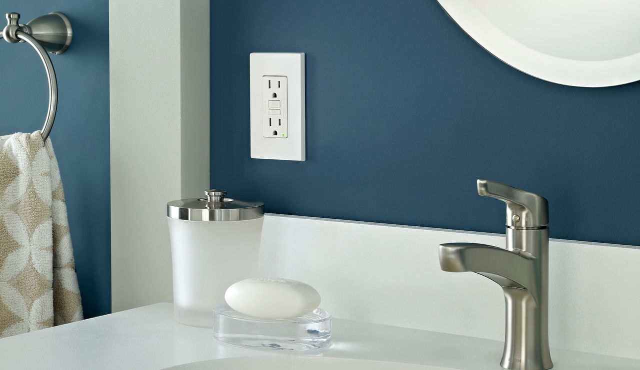 Leviton GFCI in bathroom