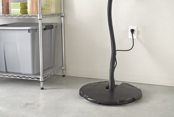 Leviton GFCI on basement wall