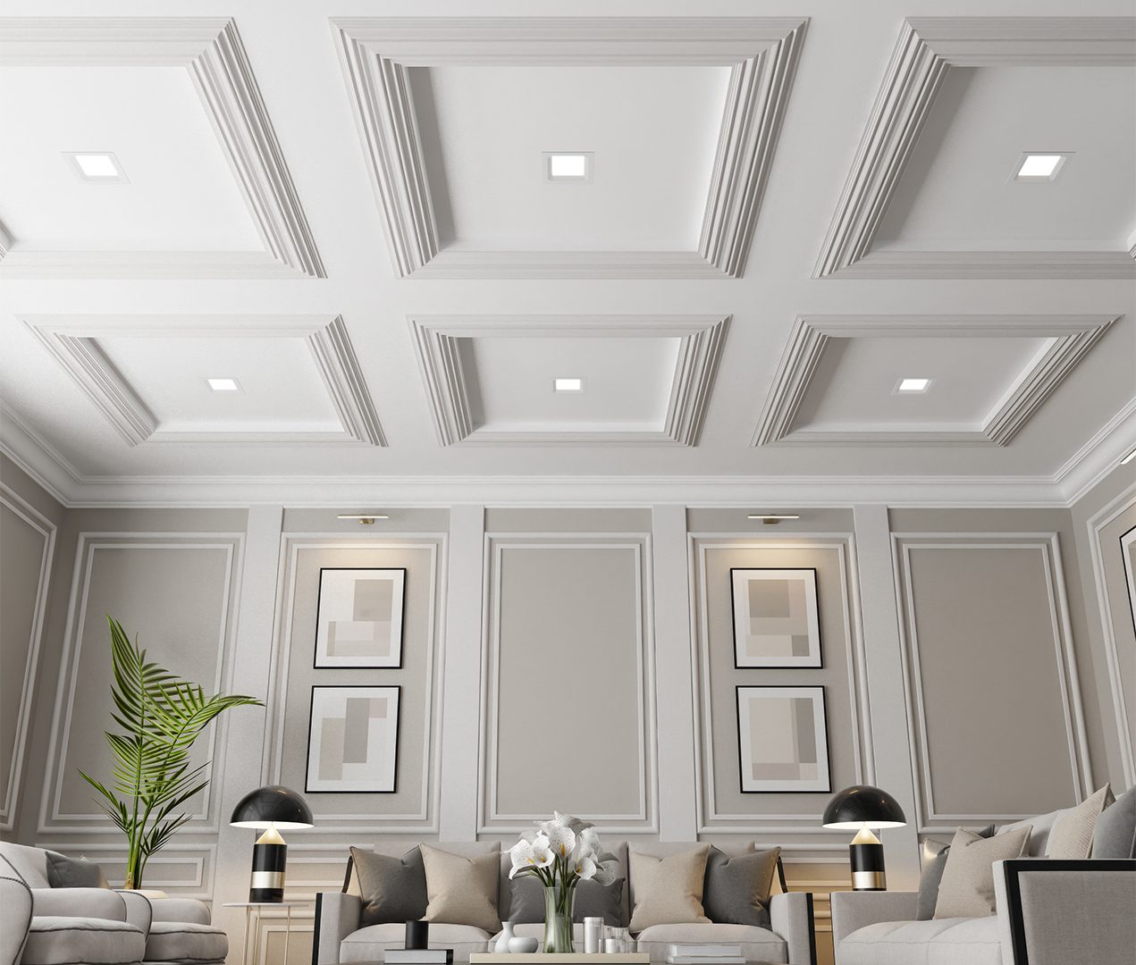 Geometric Ceilings