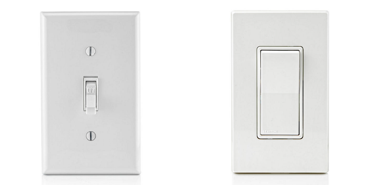 Leviton Toggle and Decora Rocker Switch
