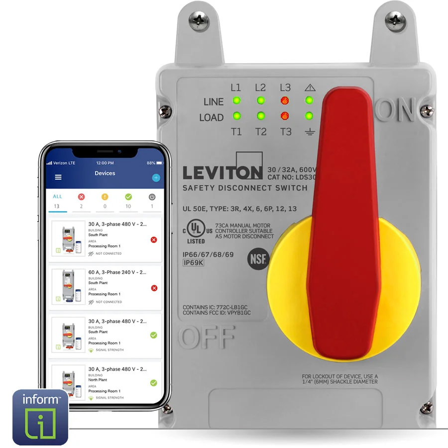 Leviton Disconnect with Inform