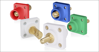 16 and 18 Series Single Pole Cam Receptacle